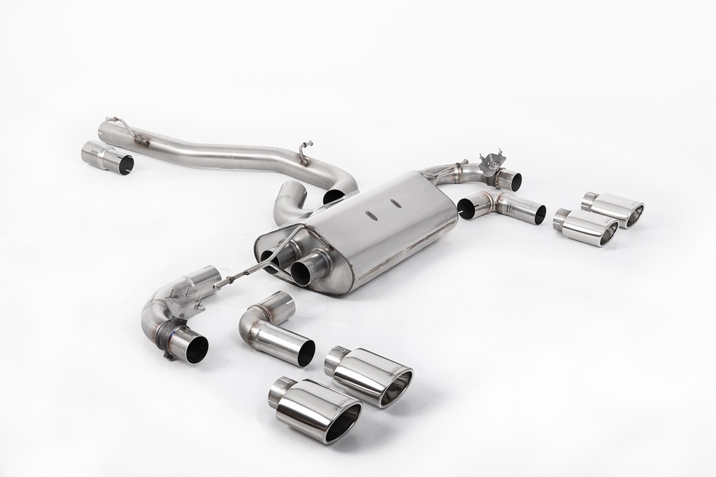 Milltek  VW Golf  Mk7.5 R 2.0 TSI 300PS GPF 80mm R