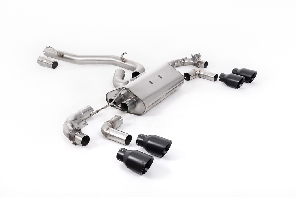 [SSXVW645] Milltek  Cat-back Sport Exaust for Volkswagen  Golf  Mk7.5 R 2.0 TSI 300PS (GPF Equipped Models Only) - 80mm Race Systems (2019 to 2022)