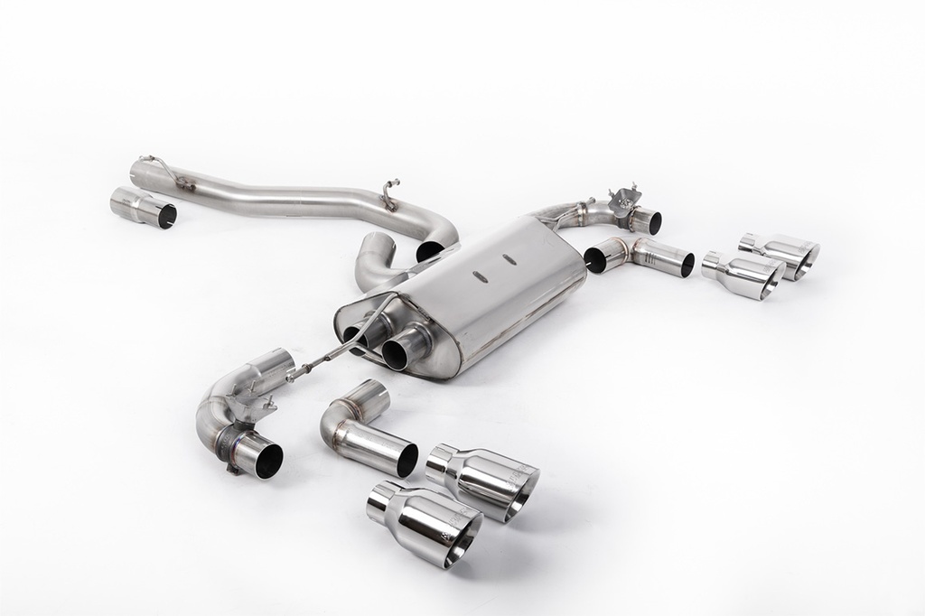 Milltek  VW Golf  Mk7.5 R 2.0 TSI 300PS GPF 80mm R