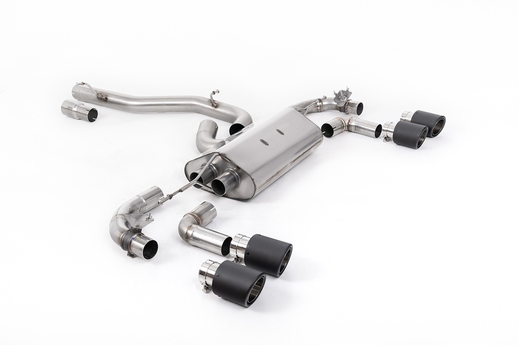[SSXVW649] Milltek  Cat-back Sport Exaust for Volkswagen  Golf  Mk7.5 R 2.0 TSI 300PS (GPF Equipped Models Only) - 80mm Race Systems (2019 to 2022)