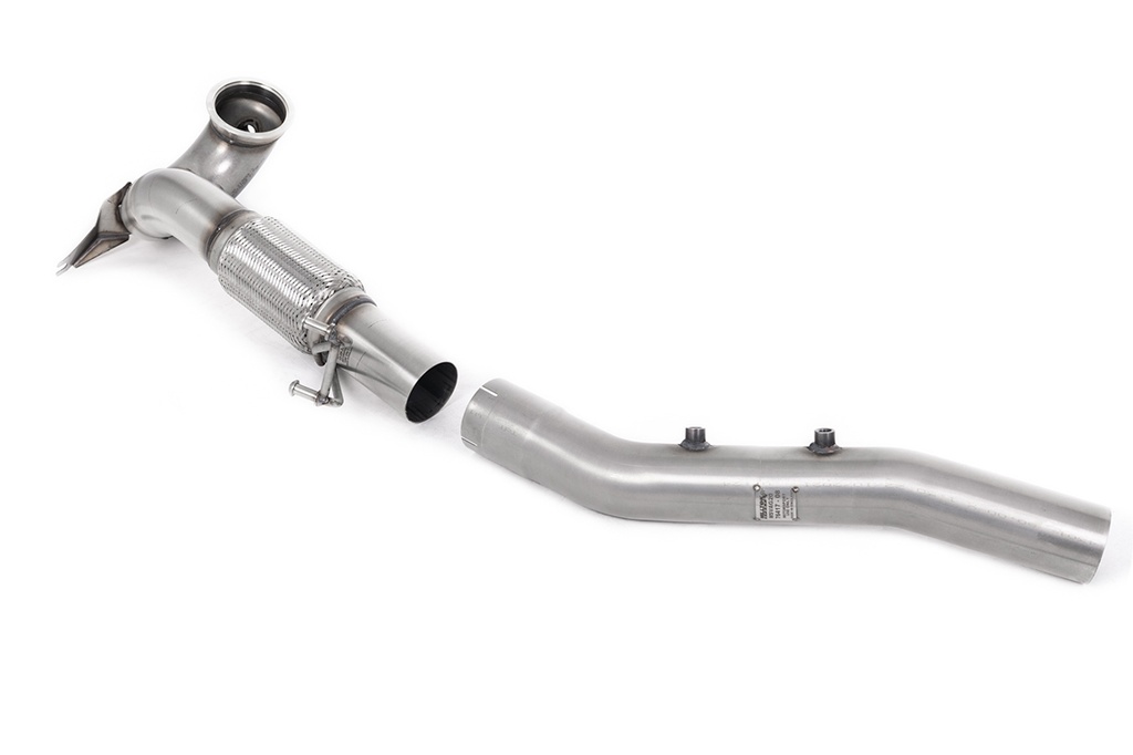 Milltek LARGE-BORE DOWNPIPE AND DE-CAT Golf MK8 GT