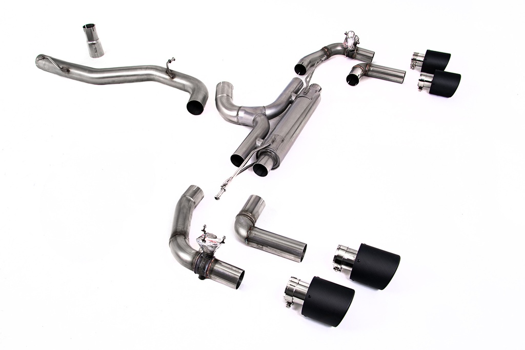 Milltek VW Golf  Mk8 R 2.0 TSI 320PS GPF Models On