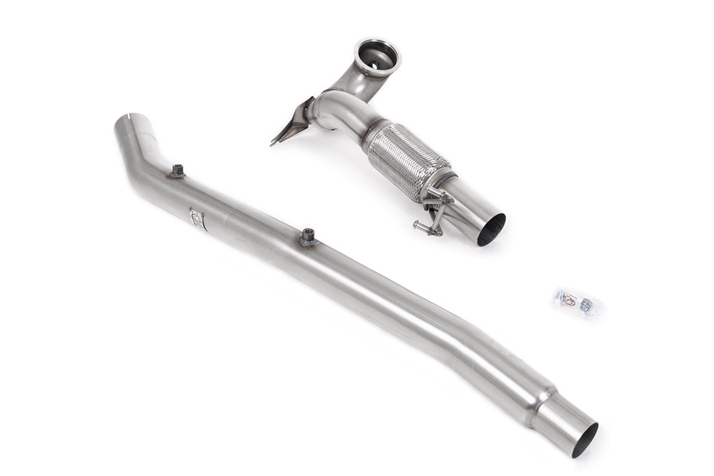 [SSXVW677] Milltek  Large-bore Downpipe and De-cat Sport Exaust for Audi  S3  2.0TFSI Quattro Saloon/Sedan 310PS 8Y (North American / Non-OPF Models Only) (2022 to 2027)