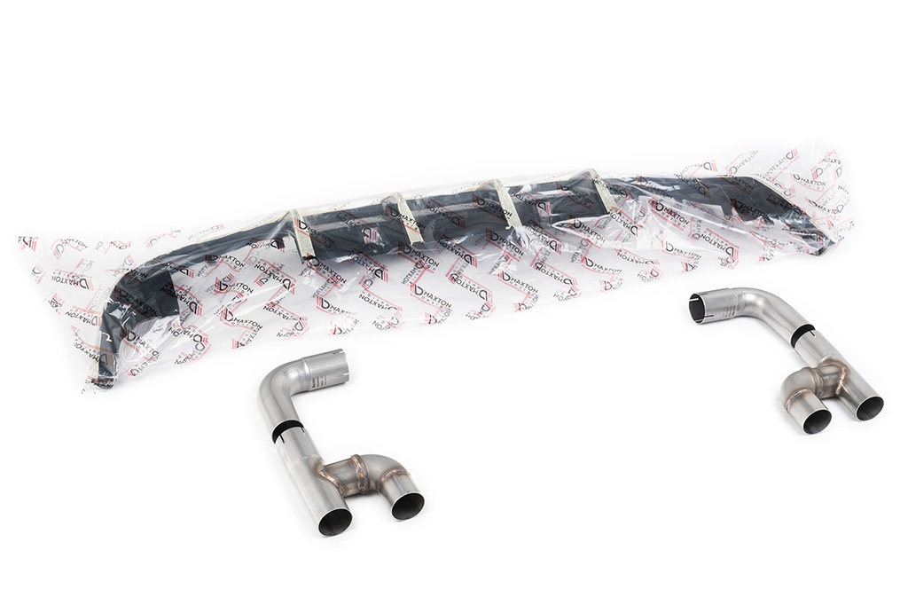 Milltek VW Golf  Mk8 GTi Golf R Style Quad Outlet