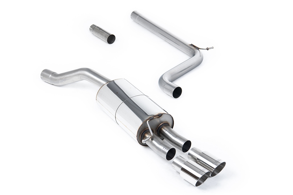 [SSXVW733] Milltek  Cat-back Sport Exaust for Volkswagen  Polo  1.5 TSI (AW 5 Door inc Facelift Models) - GPF/OPF Models Only (2019 to 2027)