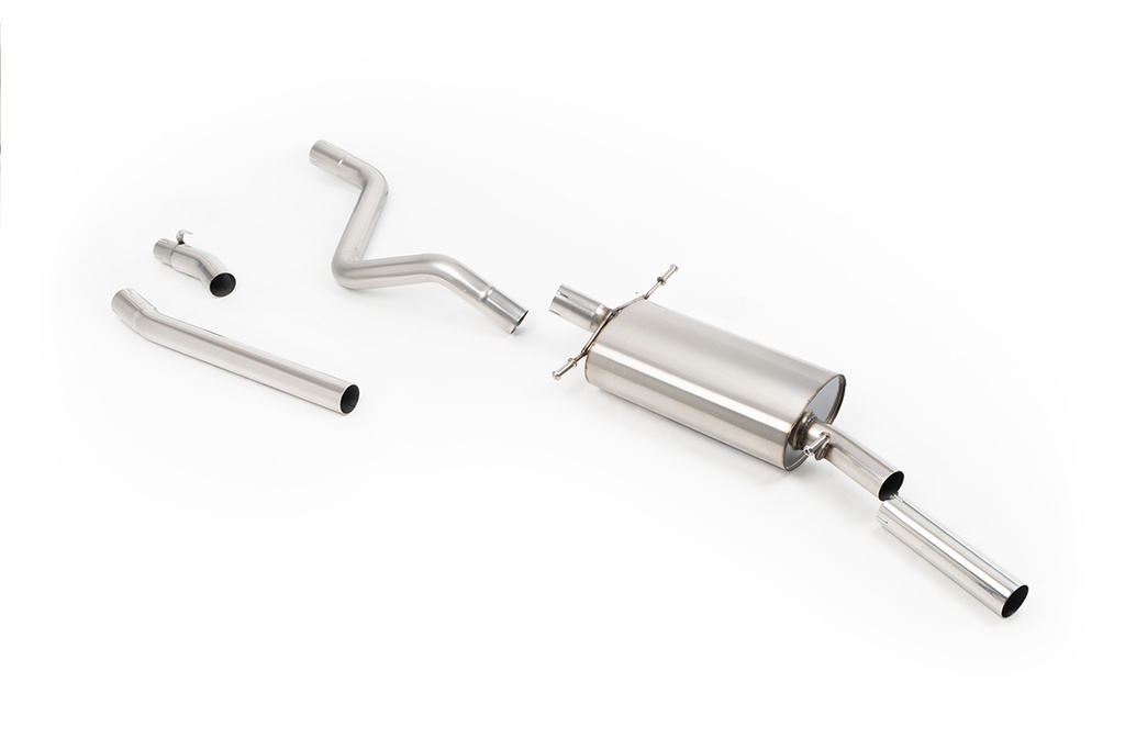 [SSXVW745] Milltek Exhaust - Non-Resonated Louder with OE Sty