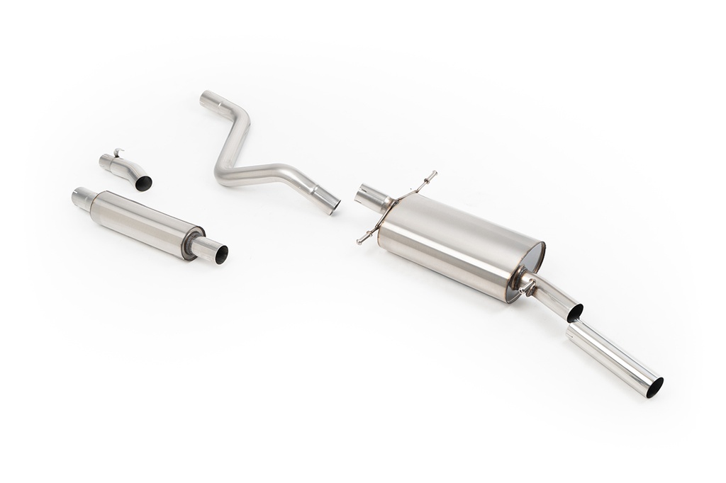 Milltek  Downpipe-back Sport Exaust for Volkswagen  Golf  Mk1 GTI 1.8 Cabriolet (1983 to 1992)