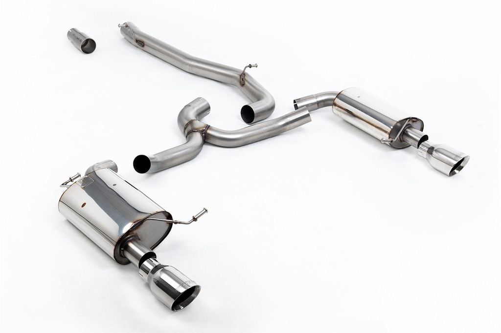 [SSXVW747] Milltek  Cat-back Sport Exaust for Volkswagen  Golf  Mk7 1.8TSI Alltrack 4Motion (2016 to 2021)