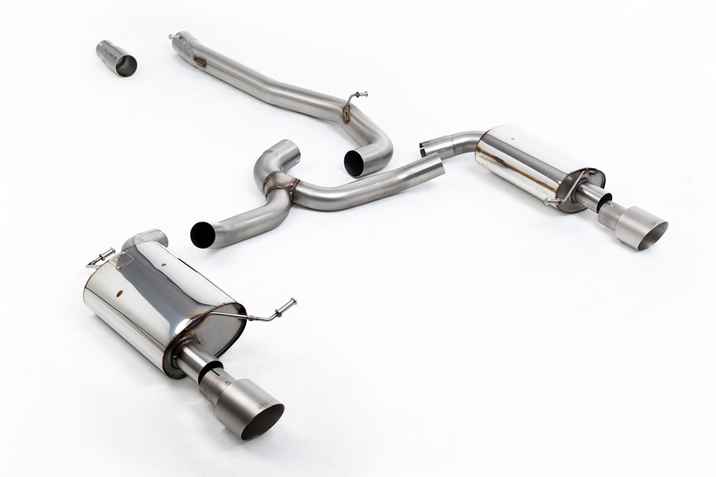 Milltek Exhaust - Non-Resonated Louder with Titani