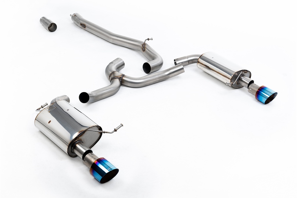 [SSXVW750] Milltek  Cat-back Sport Exaust for Volkswagen  Golf  Mk7 1.8TSI Alltrack 4Motion (2016 to 2021)