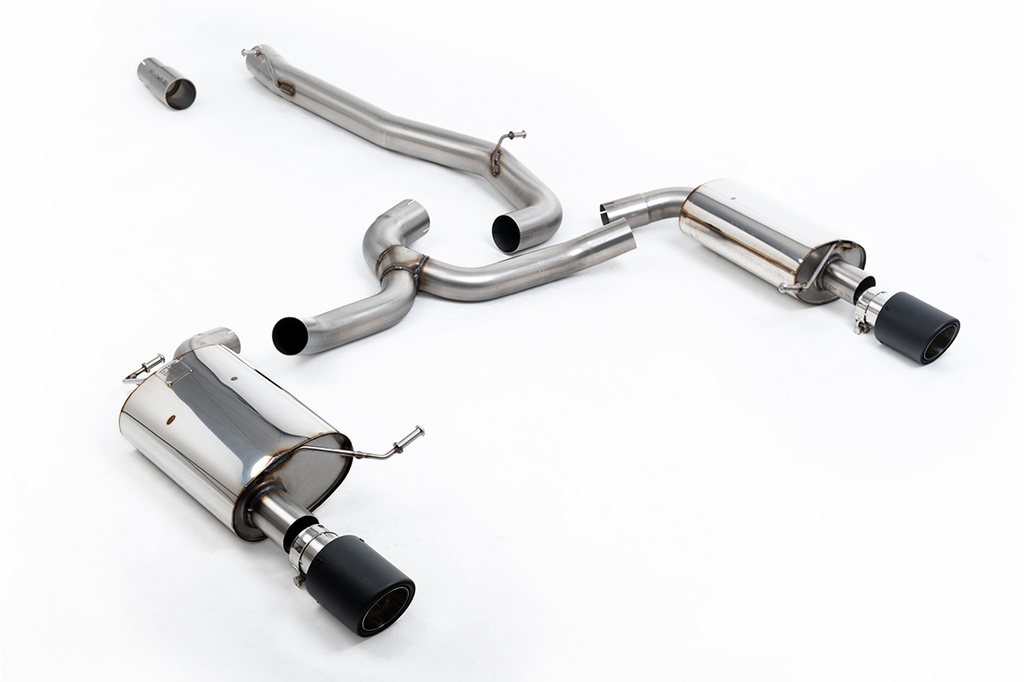Milltek  Cat-back Sport Exaust for Volkswagen  Golf  Mk7 1.8TSI Alltrack 4Motion (2016 to 2021)