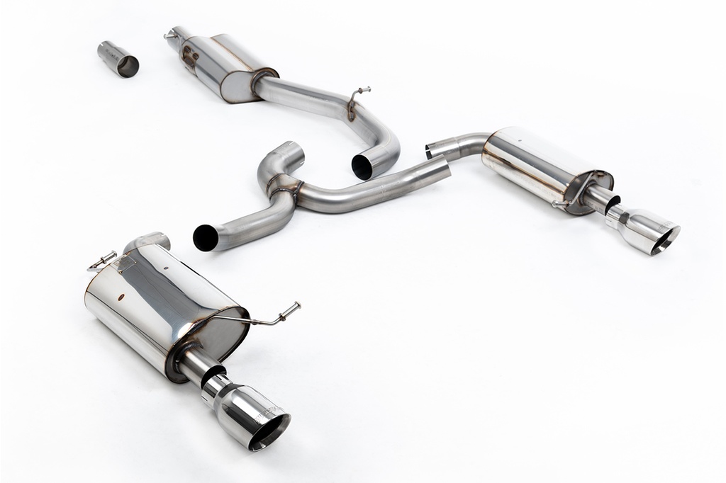Milltek Exhaust - Resonated Quieter with Polished