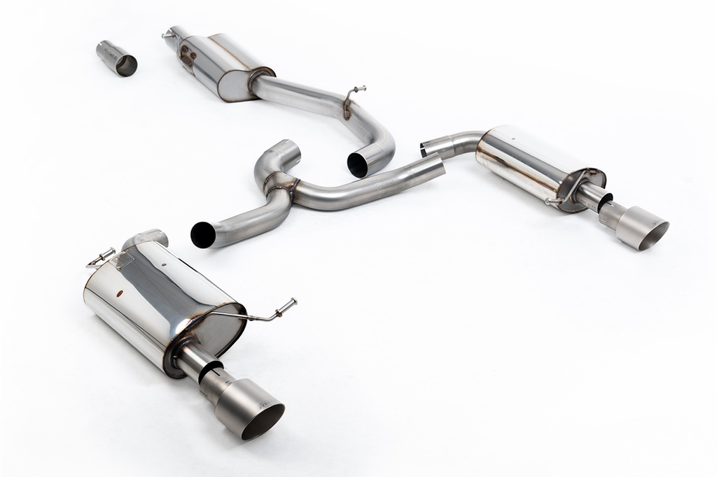 Milltek Exhaust - Resonated Quieter with Titanium