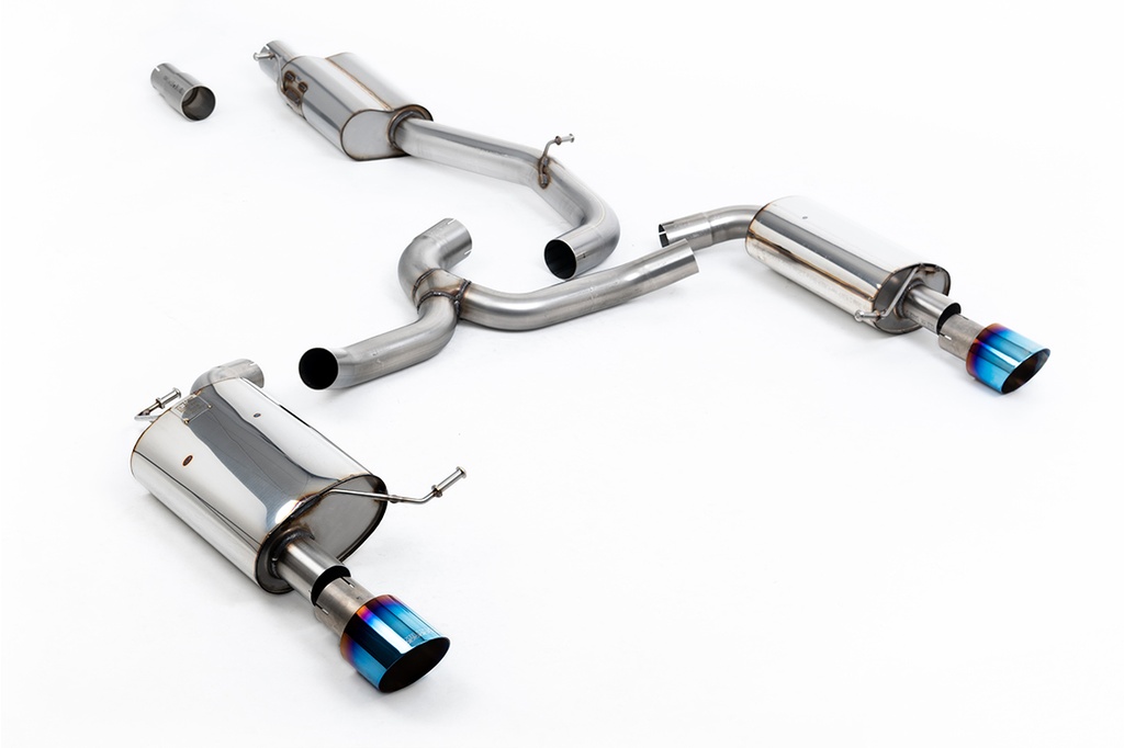 Milltek  Cat-back Sport Exaust for Volkswagen  Golf  Mk7 1.8TSI Alltrack 4Motion (2016 to 2021)