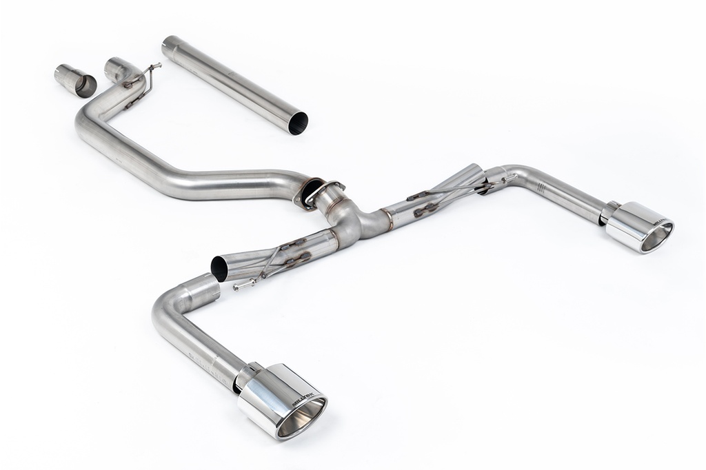 Milltek Exhaust - Race System Loudest - 80mm OPF G