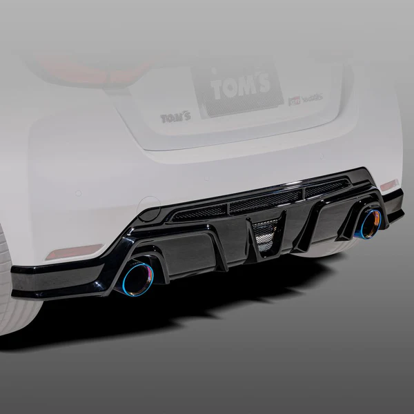 [52159-TPA18-B] TOM's GR Yaris Gen 2 Rear Under Diffuser Black