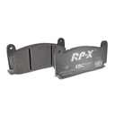 EBC Racing RP-X Track and Race Pads - EBC BRAKES Apollo 4 DP002 (50mm radial depth) Quick Release Stainless Steel Backplate