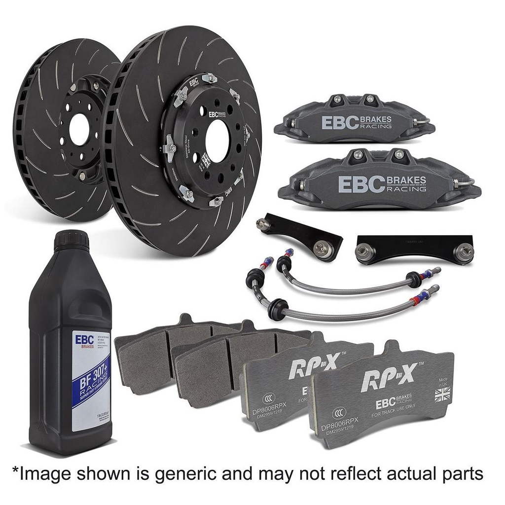 [BBK015R-1FR] EBC RACING COMPETITION BRAKE KIT Hyundai i30N Front