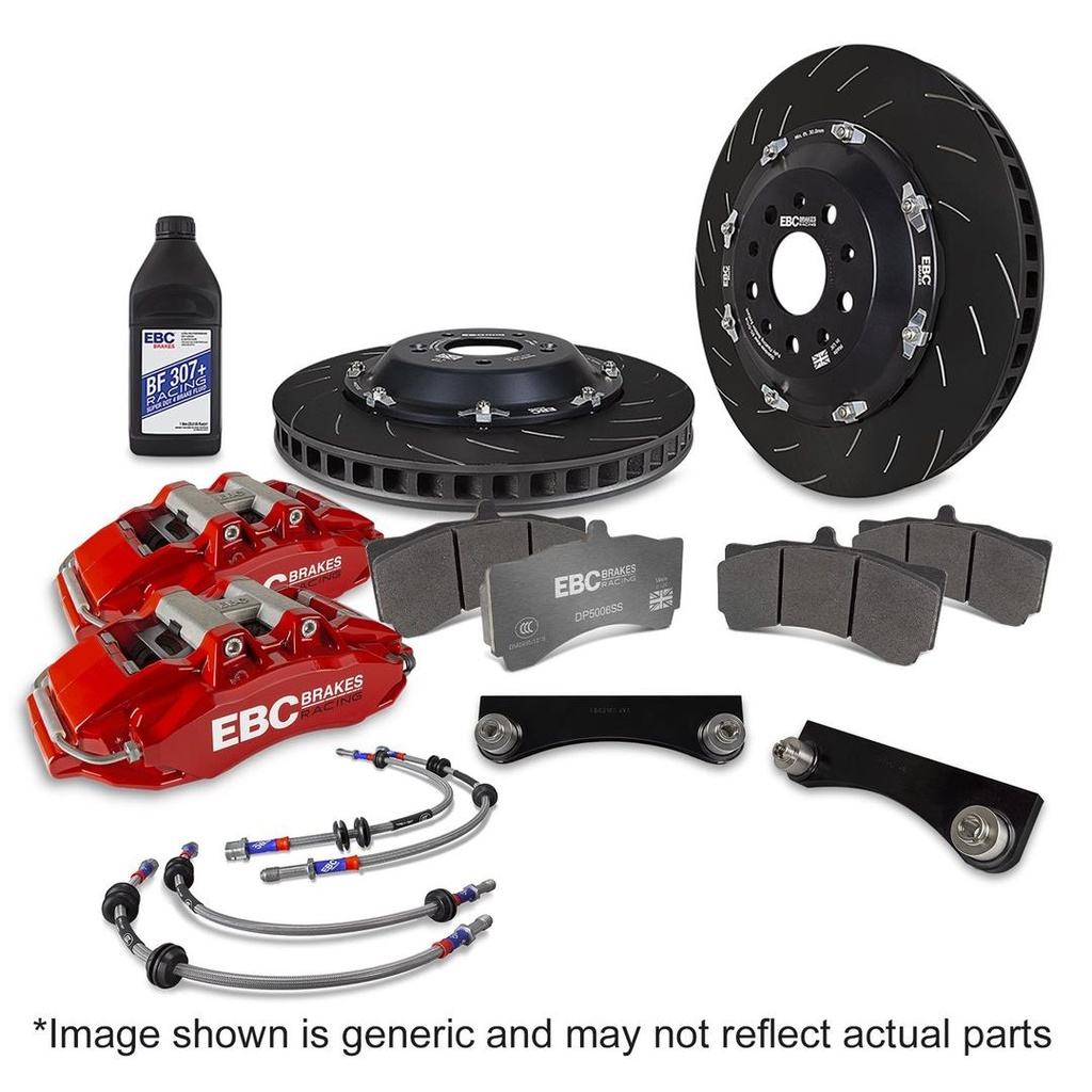[BBK057RED-1] APOLLO BRAKE KIT (BBK057RED-6104-SG2F380/36-F) - TESLA Model 3
