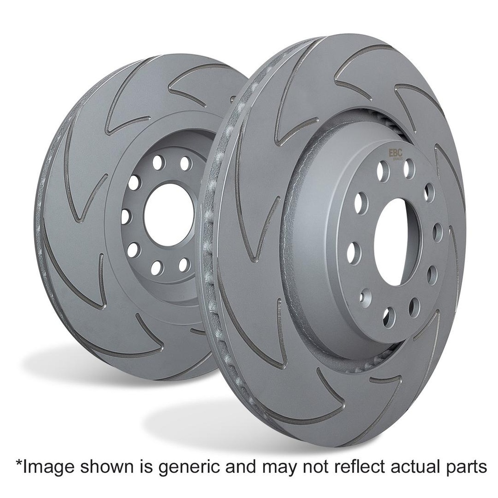 EBC BSD Slotted Brake Discs - Front