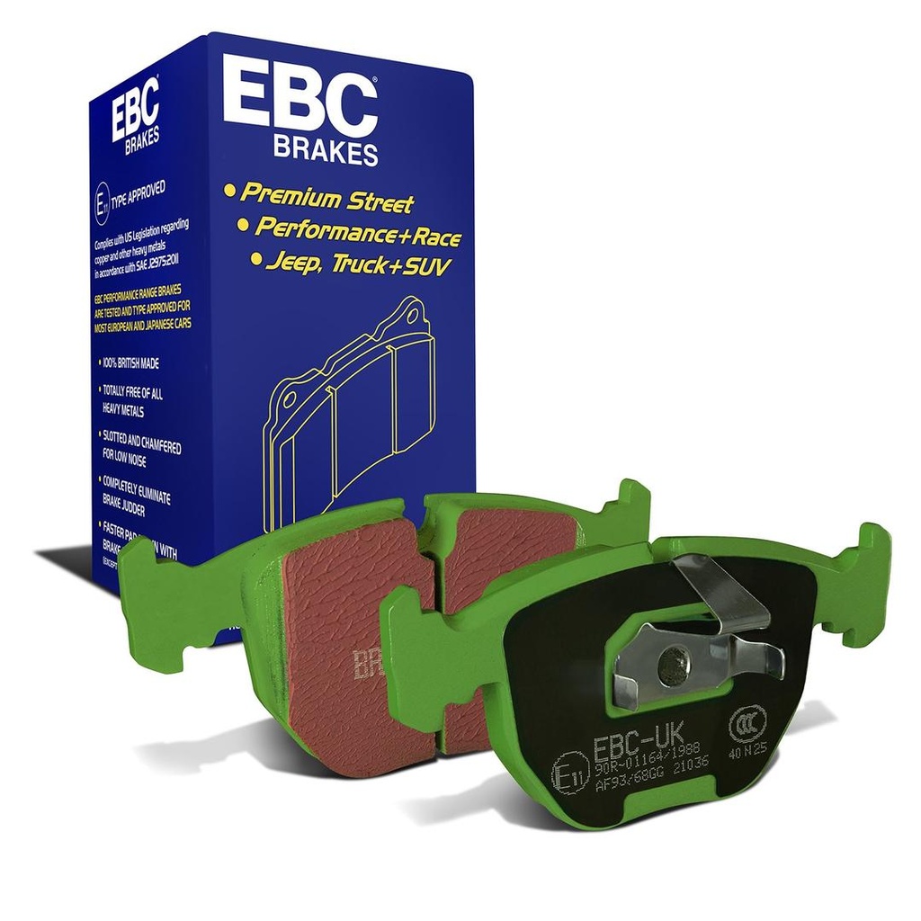 EBC Greenstuff 2000 Brake Pads - Front - BMW 5 Series (E39) 530