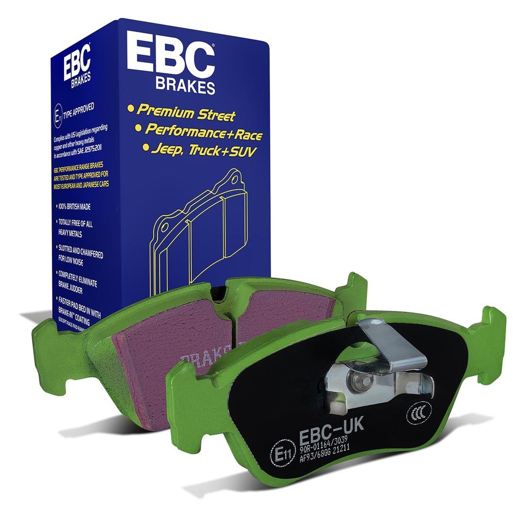 EBC Greenstuff 2000 Brake Pads - Front - BMW 3 Series (E46) 316