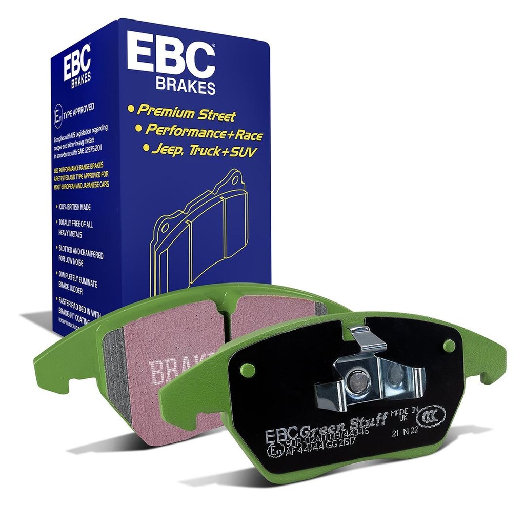 EBC Greenstuff 2000 Brake Pads - Front - AUDI A1 8X