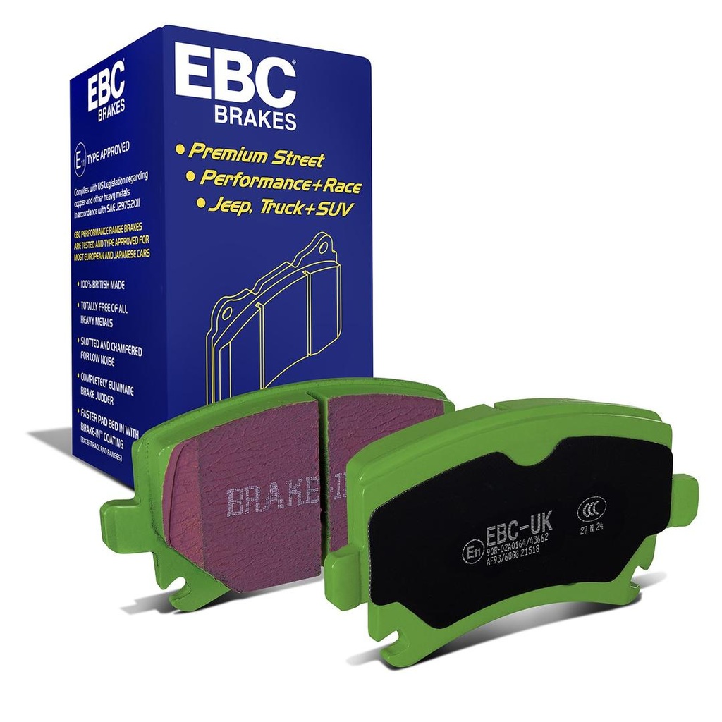 EBC Greenstuff 2000 Series Sport Brake Pads