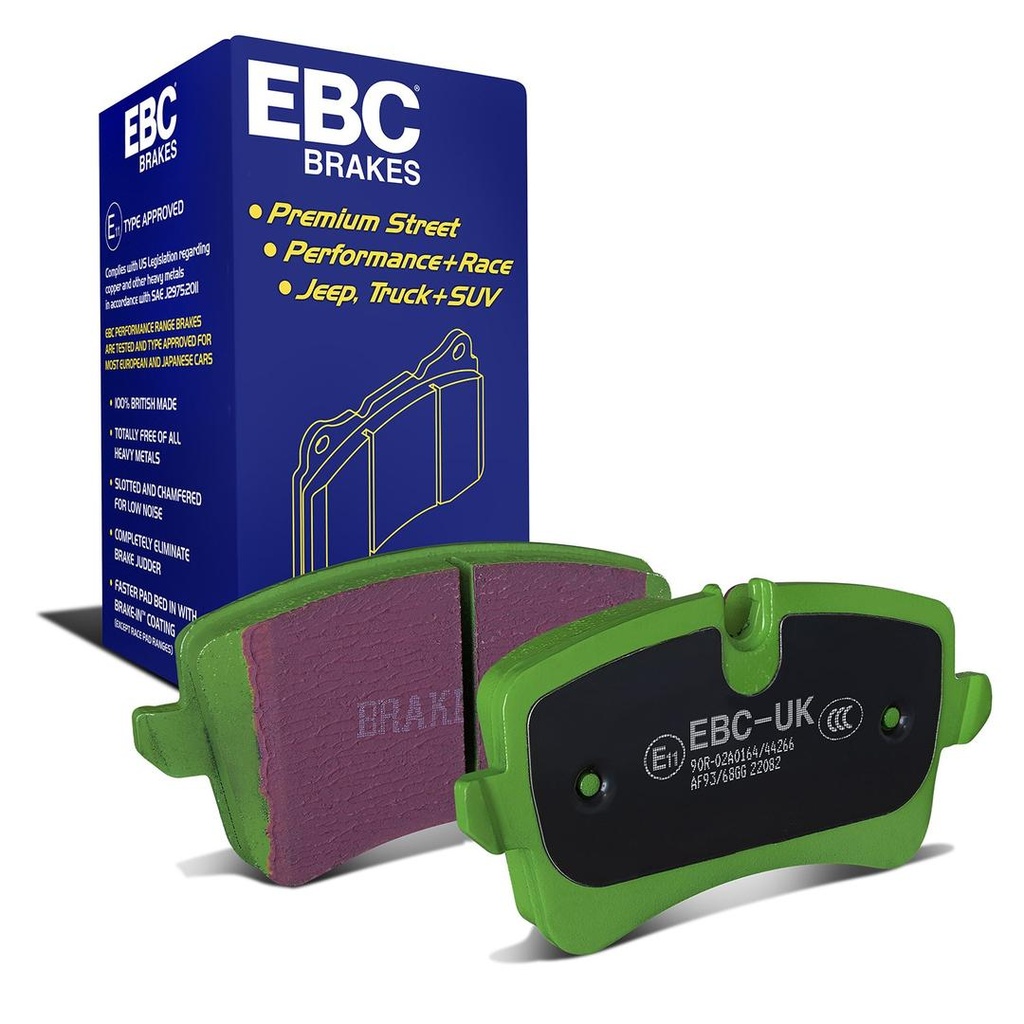 EBC Greenstuff 2000 Series Sport Brake Pads