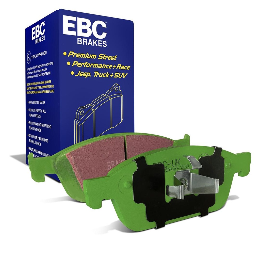EBC Greenstuff 2000 Brake Pads - Front - FORD Focus Mk3