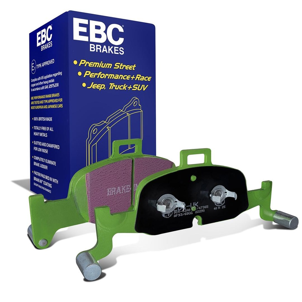 EBC Greenstuff 2000 Brake Pads - Front - AUDI A4 B9