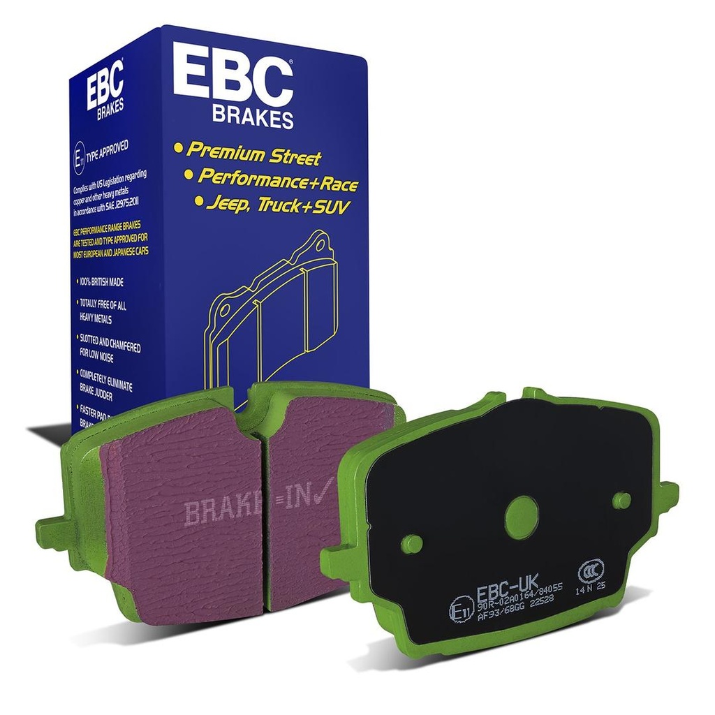 EBC Greenstuff Brake Pad 2000 Series Sport Set