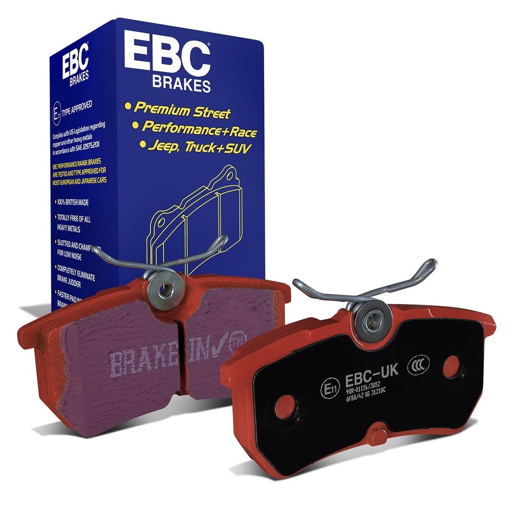 EBC Redstuff LOW DUST Brake Pads