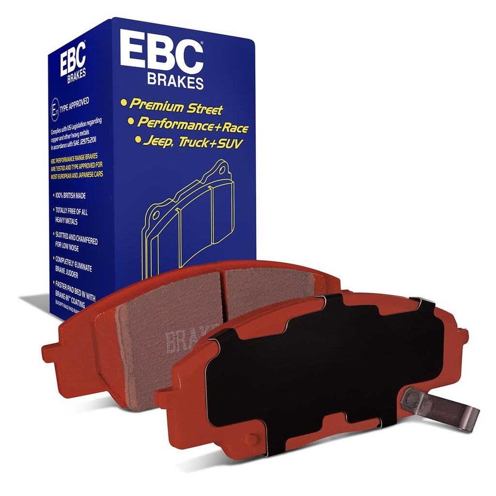 EBC Redstuff LOW DUST Brake Pads