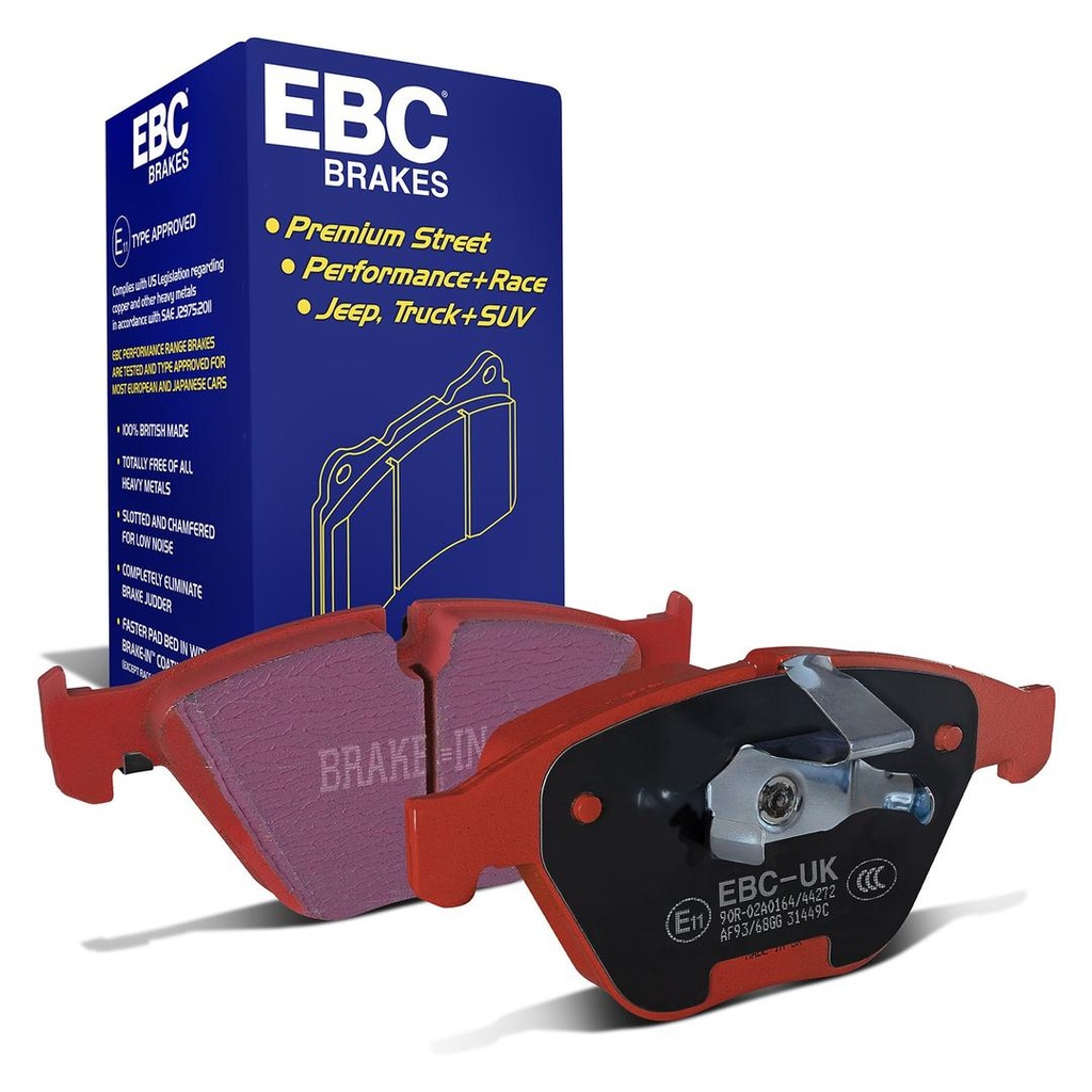 EBC Redstuff Brake Pads - Front - BMW 1 Series (E82 1M) 1M