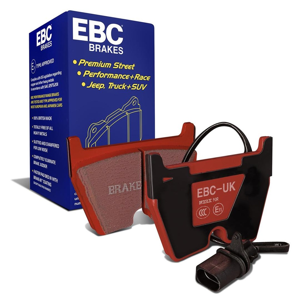 EBC Redstuff LOW DUST Brake Pads