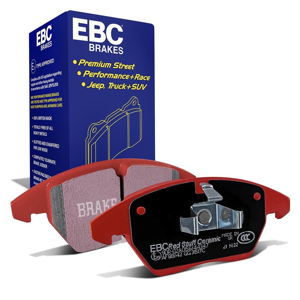 EBC Redstuff LOW DUST Brake Pads