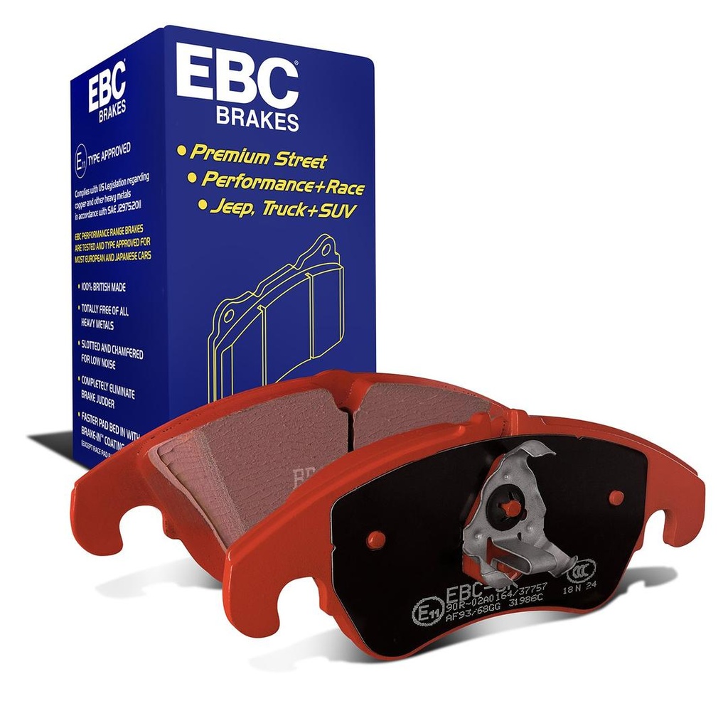 EBC Redstuff LOW DUST Brake Pads