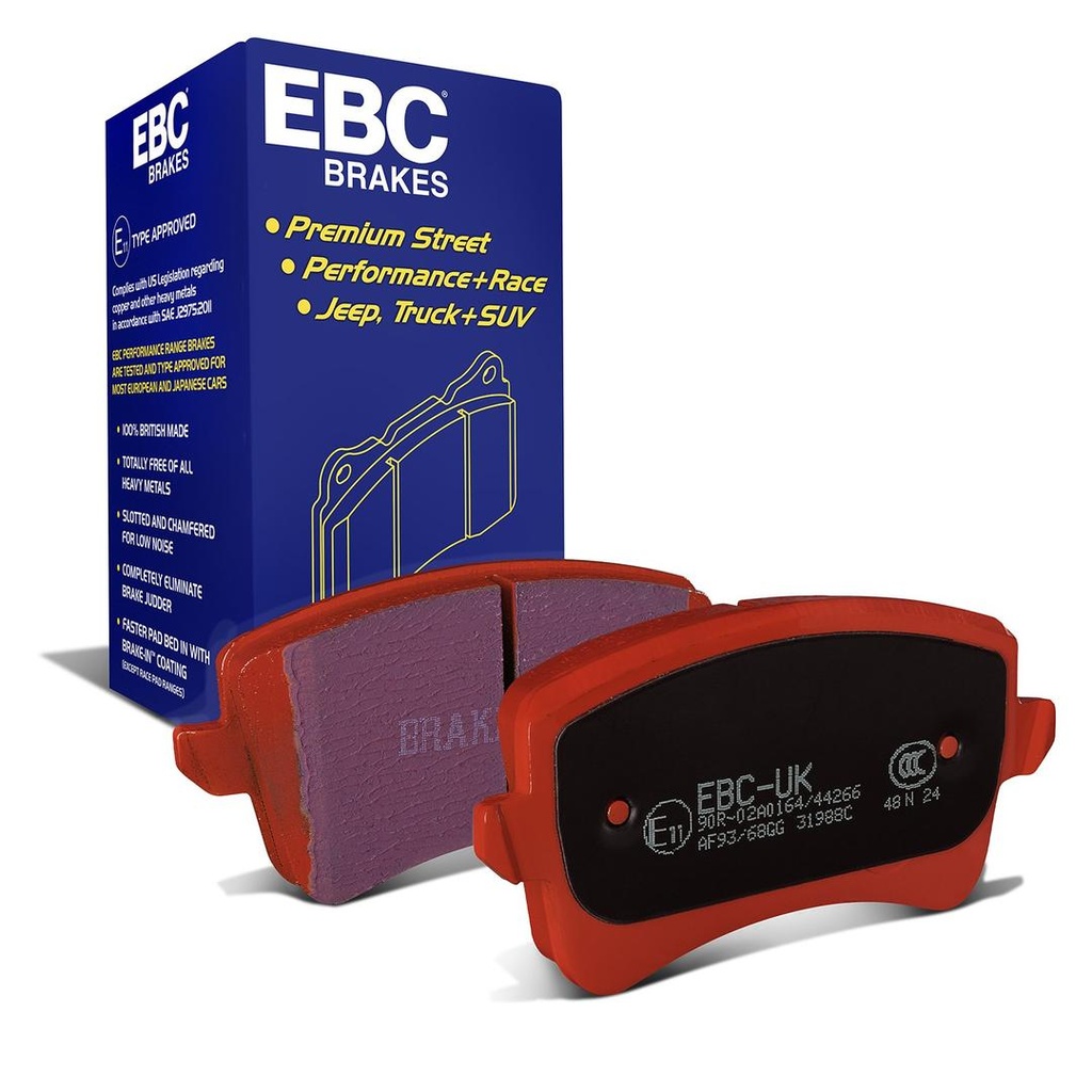 EBC Redstuff LOW DUST Brake Pads