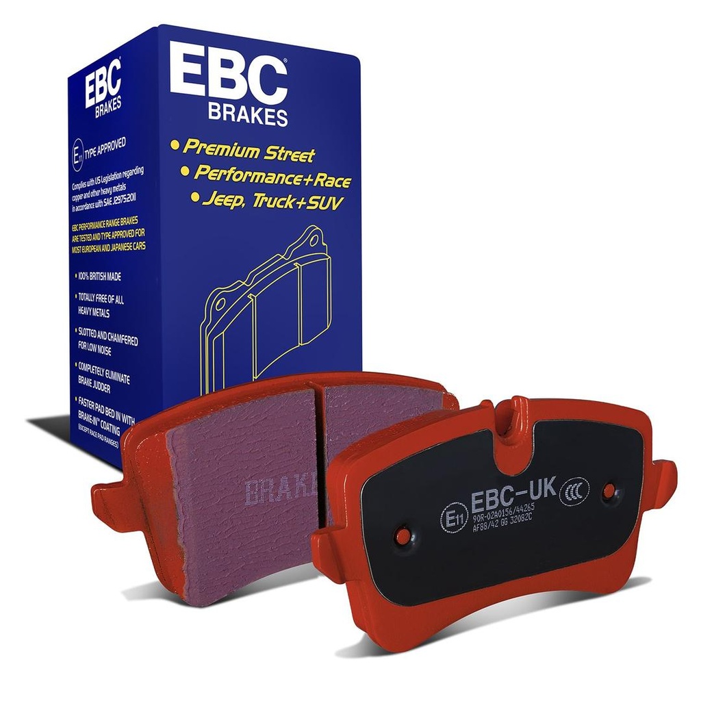 EBC Redstuff LOW DUST Brake Pads