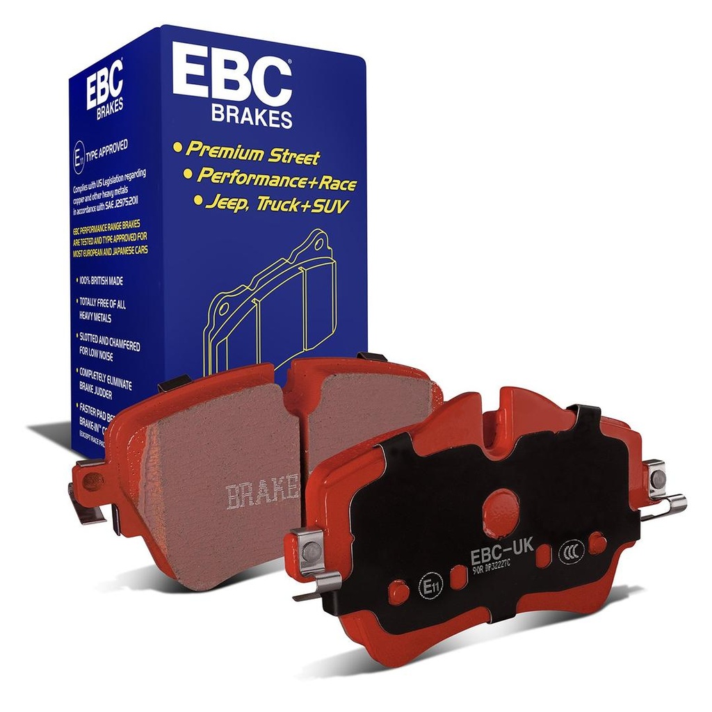 EBC Redstuff LOW DUST Brake Pads