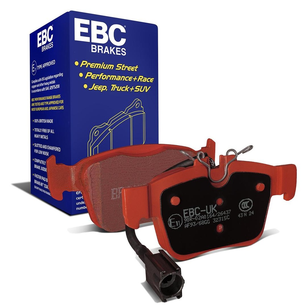 EBC Redstuff LOW DUST Brake Pads