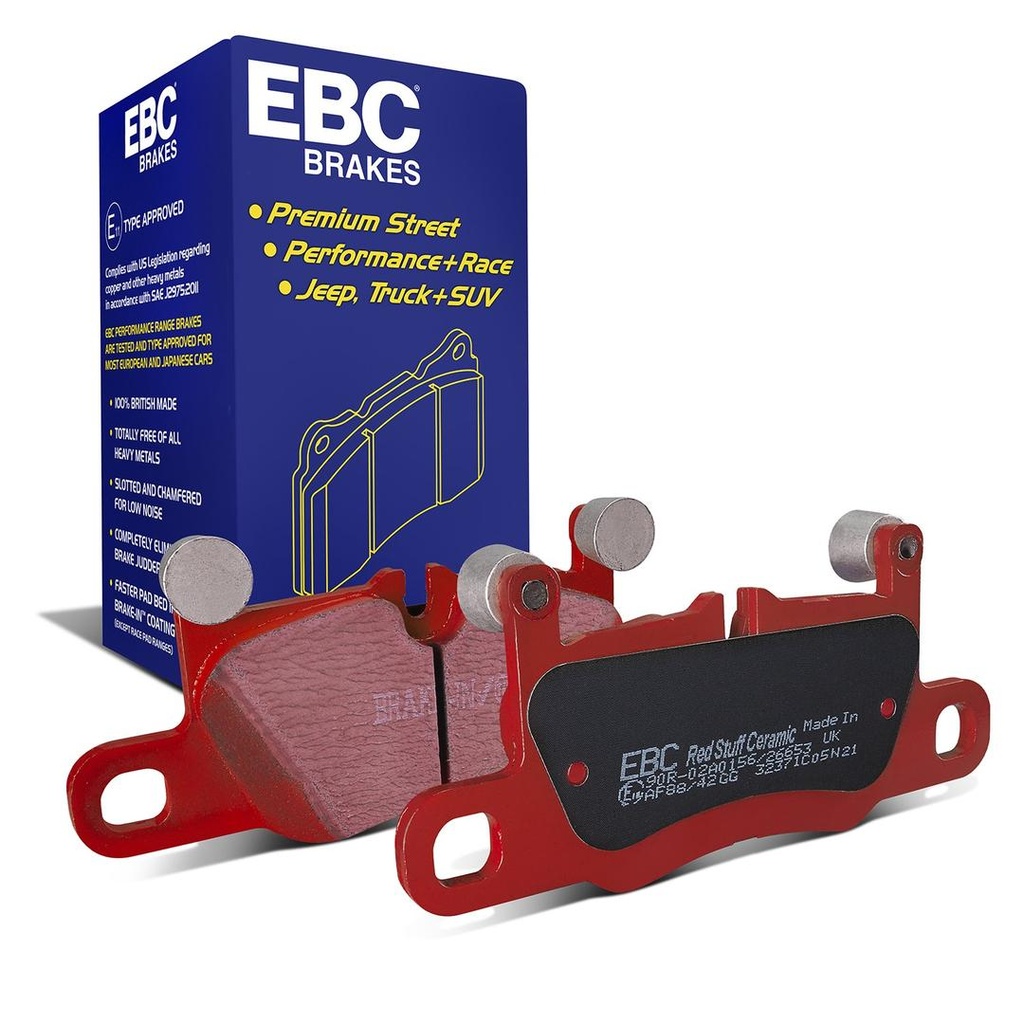 EBC Redstuff Brake Pads - Rear - PORSCHE 911 (991|2) Carrera 4