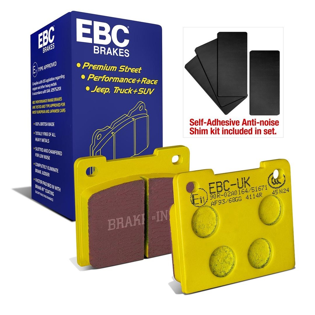 EBC Yellowstuff Street and Track Brake Pads