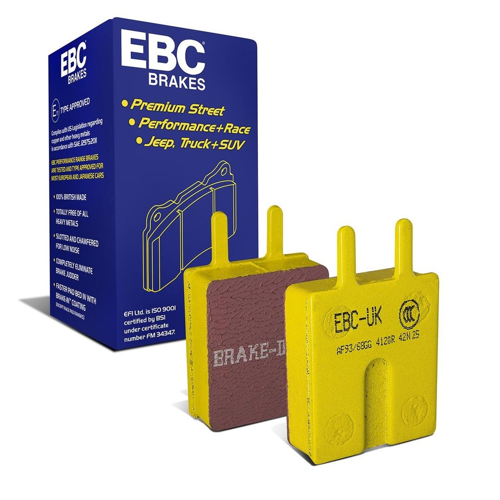EBC Yellowstuff Street and Track Brake Pads