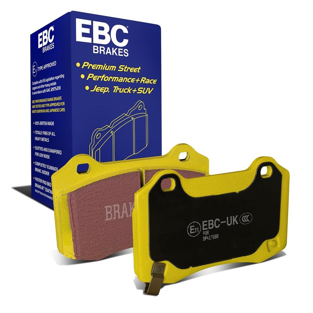 EBC Yellowstuff Brake Pads - Rear - CADILLAC CTSV