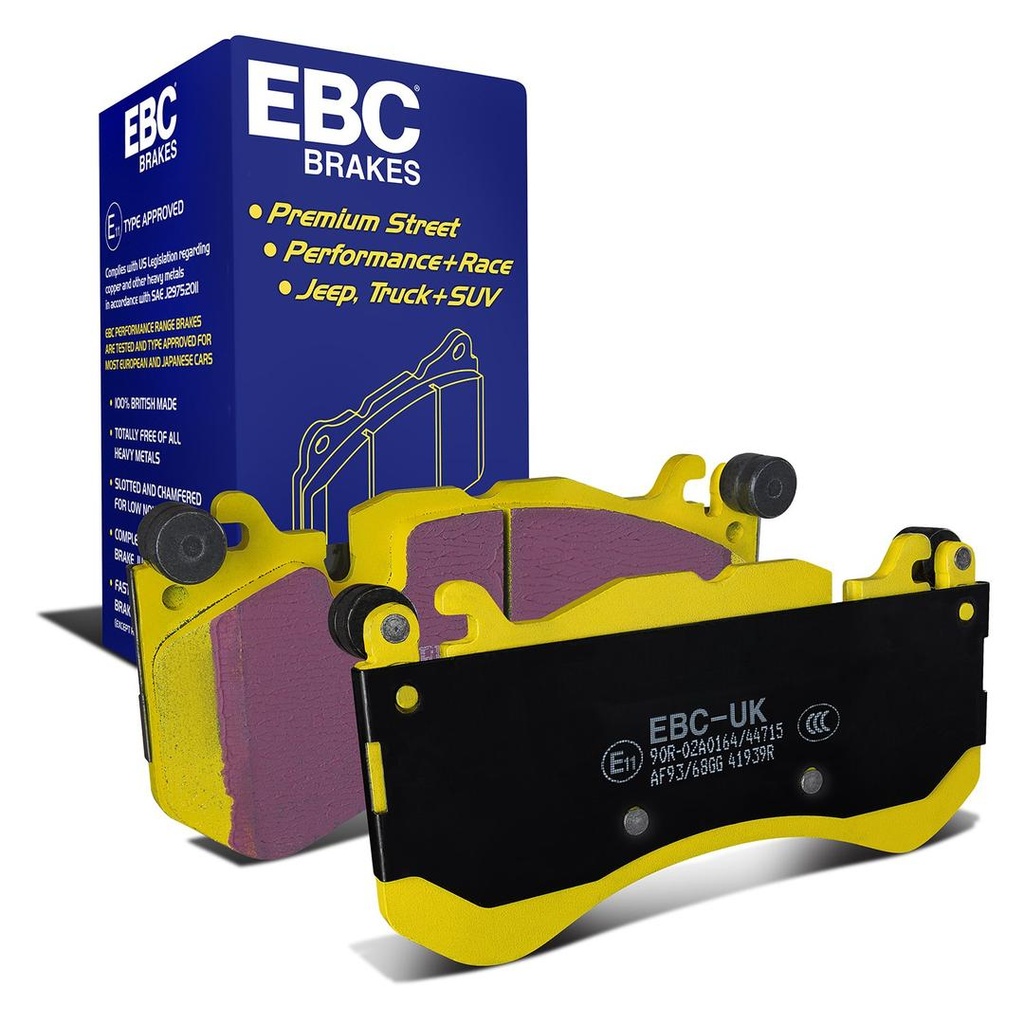 EBC Yellowstuff Brake Pads - Front - MASERATI Quattroporte (M156)