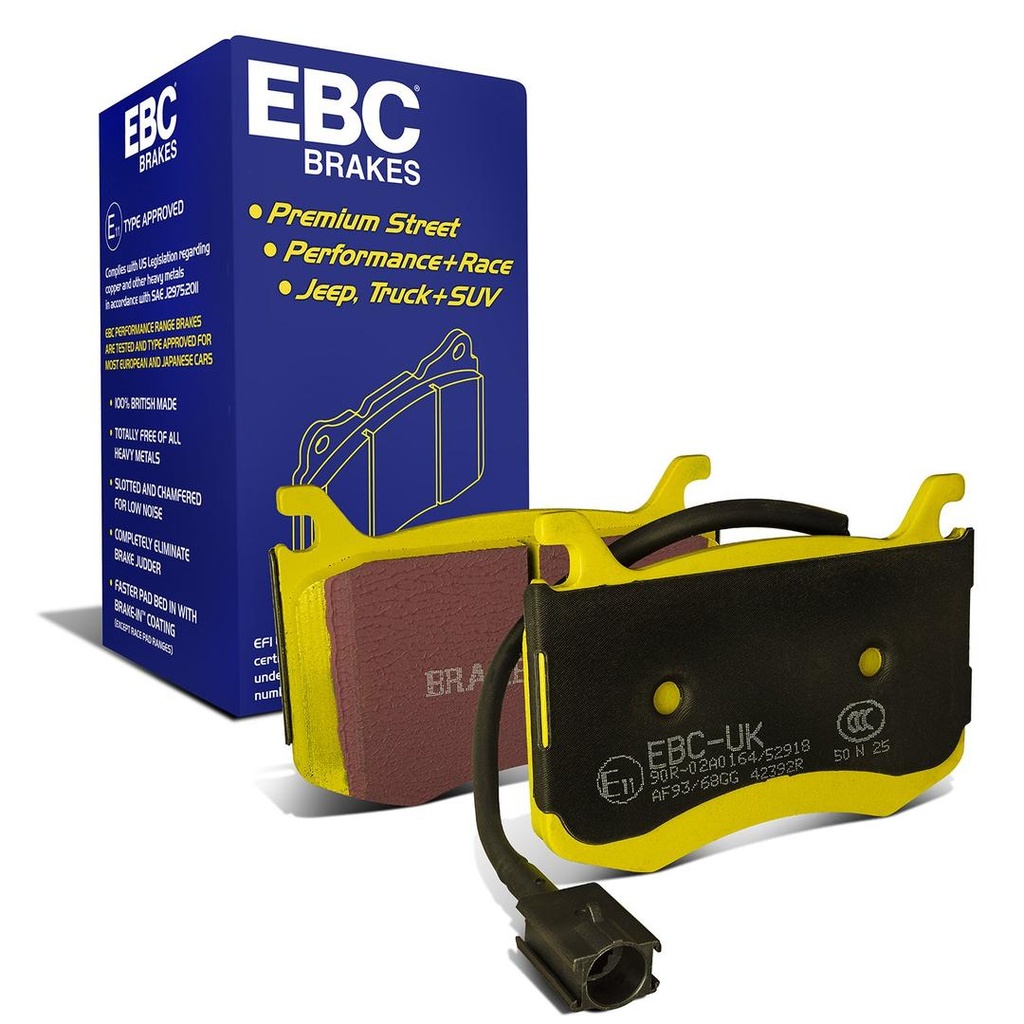 EBC Yellowstuff Brake Pads - Front - ALFA ROMEO Giulia (952)