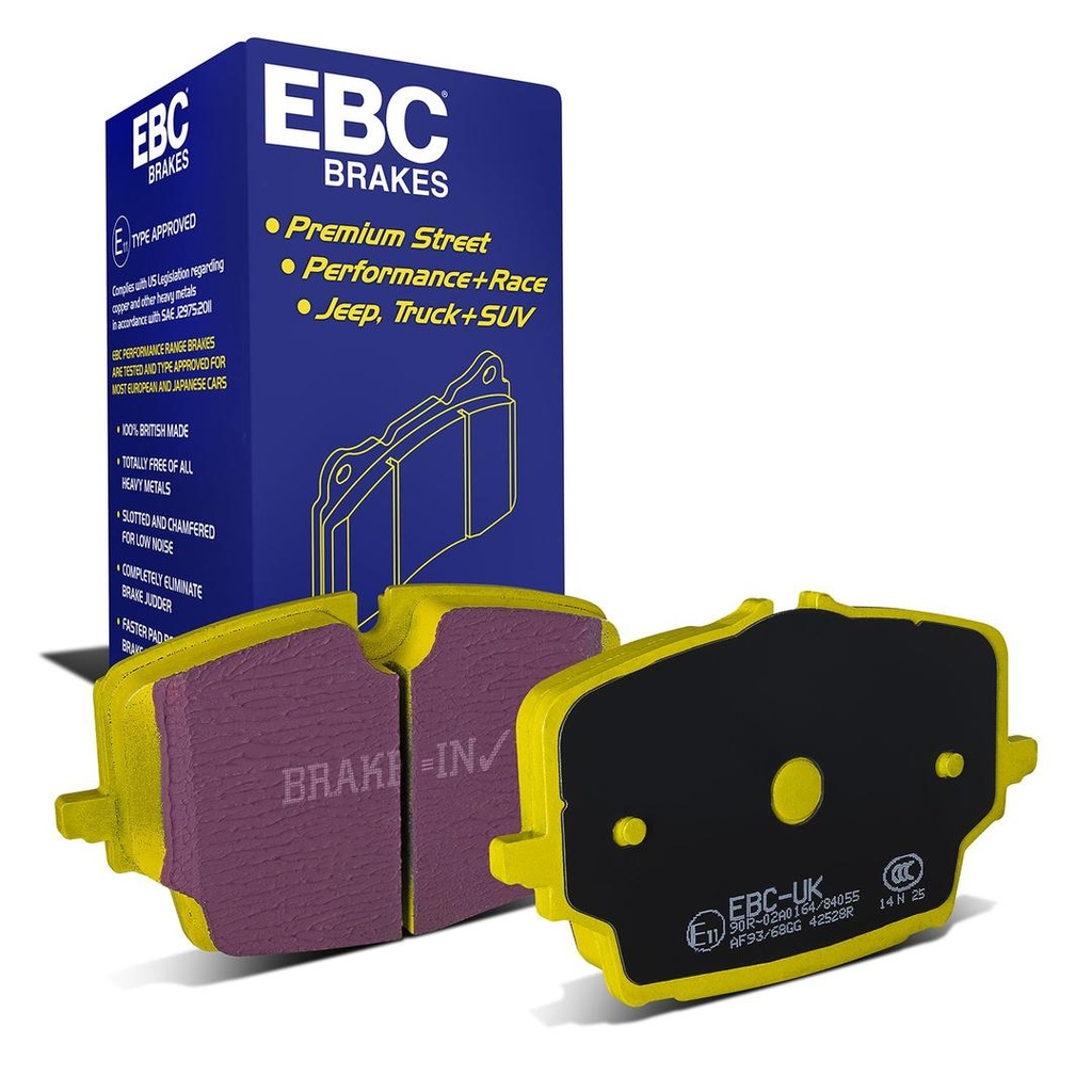 EBC Yellowstuff Brake Pad 4000 Series Sport Set