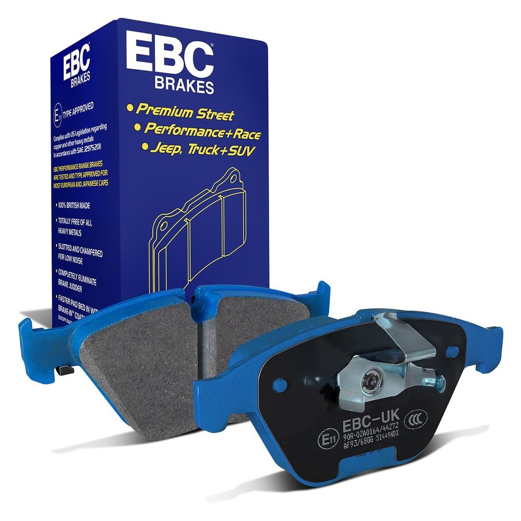 EBC Bluestuff NDX Brake Pads - Front - BMW 1 Series (E82 1M) 1M